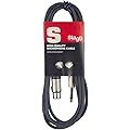 Stagg 6 m Câble Microphone XLR - Phono de Haute Qualité - Noir