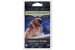 Fantasy Flight Games | Arkham Horror: Guardians of the Abyss Scenario Pack | Card Game Expansion | Ages 14+ | 1-2 Players | 60-120 Minutes Playing Time