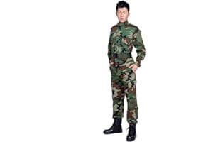 NOGA Combinaison de camouflage Combat BDU Uniforme militaire BDU Chasse Costume Wargame Paintball Manteau + Pantalon