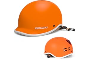 Ckorison Bike Helmet for Adults, Lightweight Breathable Bicycle Helmet with USB Rear Light Safety Certified EN1078 Cycling Helmet with Adjustable Dial Size 56-61cm