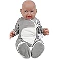 Vollence 14" Full Silicone Baby Dolls Realistic, Not Vinyl Dolls, Real Lifelike Silicone Baby Doll for Child Christmas, Children's Day - Boy