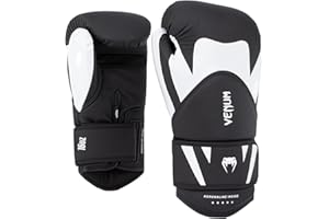 Venum Challenger 4.0 rękawice bokserskie - czarne/białe - 12 oz