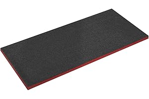 Sealey SF30R 1200 x 550 x 30 mm Easy Peel Shadow Foam Rojo/Negro