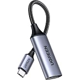 UGREEN USB C to HDMI Adapter 4K60Hz 2K144Hz 10cm Type C Converter | Compatible with iPhone 18 Pro Max iPhone 17 Pro Air MacBo