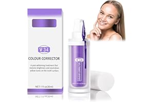 WUIIL Dentifricio Sbiancante,Ripara l'essenza sbiancante per i denti orali,aiuta a prevenire la placca,neutralizzando le macchie gialle dei denti,pulisce in profondità,freschezza e rinfresca l'alito,30 ml