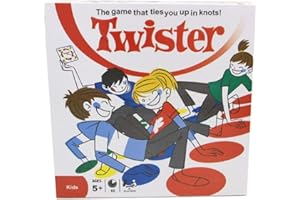TOURKING Twister Game Blanket Prime Large Gifts,Twister Junior Floor Game with Spinner,Puzzle Game Easter Fun Party Game for Ages 5+
