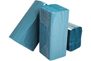 エッセンシャル Essentials HC125BL 1 Ply C-Fold Hand Towels x2560, Blue