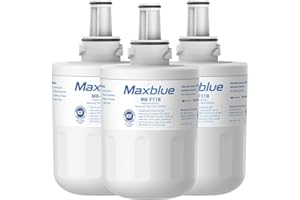 Maxblue DA29-00003G Kühlschrank Wasserfilter, Kompatibel mit Samsung® Aqua Pure Plus DA29-00003G, DA29-00003B, DA29-00003A, DA97-06317A, DA61-00159A, HAFCU1/XAA, HAFIN2/EXP, Paket Kann Variieren (3)