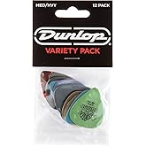 Jim Dunlop PVP102 &Ccedil;eşitli Medium/Ağır Gitar Se&ccedil;me Oyuncu Paketi (12'li Paket)