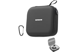 Lokyoyo DJI Flip-Tragetasche, Aufbewahrungstasche, Hartschalentasche für DJI Flip-Drohnen-Zubehör, Schwarz, Tragbar, Schutzhülle, Mini