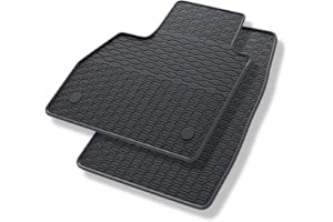 Mossa Tapis de Sol en Caoutchouc adapté pour Renault Kangoo II (2013-2021) - Tapis de Voiture - Noir 2