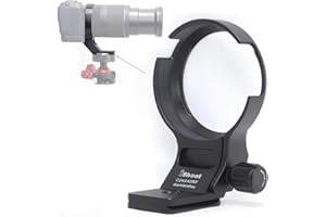 iShoot Stativschelle Stativring Objektiv Montage Stativ Halterungsring Halterung Stützring für Canon RF 24-240mm f/4-6.3 is USM, unten ist Arca-Swiss Fit Kameraplatte Schnellwechselplatte