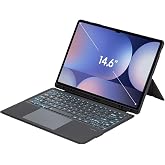 Galaxy Tab S10 Ultra/S9 Ultra/S8 Ultra 14.6inch Compatible with Magic Keyboard Illuminated Mag Touchpad Blutooth Illuminated Stand Cla