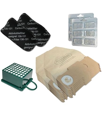 Lot De 5 Sacs Filtrants Papier Pour Vorwerk Kobold 130/131 | Sans Plastique, Multicouche | Compatibles, Remplacement écologique