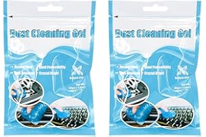 UTSAUTO Cleaning Gel Car Interior CleanerUniversal Dust Cleaner Gel Suitable for Car and Keyboard 2PCS