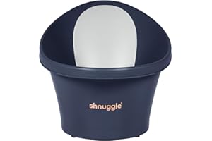Shnuggle Wanienka dla niemowląt z wtyczką granatowa