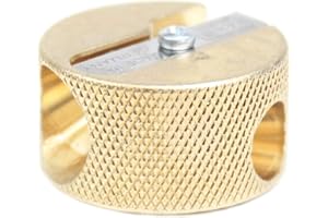 M + R Jakar Doppellochspitzer, rund, massives Messing