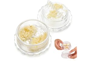 Eastrise Rotary Garlic Twist Crusher Mincer - 18 Gear Teeth, Large Capacity, Leak-Proof Design, Easy Twist to Mince Garlic, No Mess, No Flying Cloves, Dishwasher Safe (1)