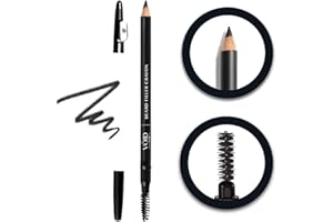 VOID Homme Crayon de Barbe (Noir) Crayon à Barbe Imperméable, Anti-taches Crayon à Barbe Homme, Remplisseur de Barbe et Crayon Barbe de Remplissage. Mens Beard Pencil, Beard Pencil Filler