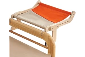 PRITOK Amaca per Finestre per Gatti, Davanzale con Lettino da Finestra, Letto Stabile fino a 18 kg