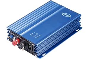 Jadeshay Grid Tie Inverter 500W, Solar Netzgekoppelter Wechselrichter 12V MPPT Grid Tie Micro Inverter für Solarmodul 12V Einstellbare Batterieentladung AC 230V