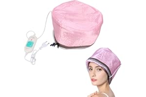 ‎ZYYINI Hair SPA Cap, Haardampfer, Electric Thermal Steamer Haarkappe Temperaturregelung Heizung DIY Haircare SPA Home Treatment Hut für natürliches oder geschädigtes Haar Nourishing Moisturize