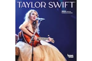 Taylor Swift OFFICIAL | 2024 7 x 14 Inch Monthly Mini Wall Calendar | BrownTrout | Music Pop Singer Songwriter Celebrity