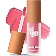 Erinde Velvet Matte Liquid Blush Makeup Lightweight, Breathable Feel, Sheer Flush Of Color, Natural-Looking, Dewy Finish Cream Blush Cheek, Ideal Blusher Gift for Women(#02 Cherry Blossom)