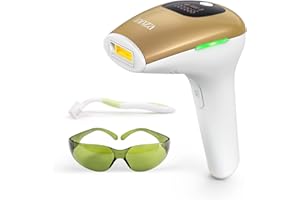 INNZA IPL Hair Removal Device Permanent Devices Hair Removal 999,000 Light Pulses Painless Long Lasting for Men and Women,Body,Face,Bikini Zone
