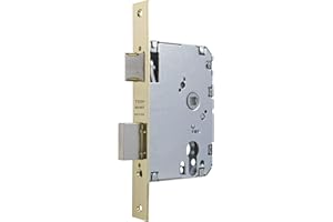 TESA ASSA ABLOY Tesa 2010/P – serrure embutición 2010P sans cylindre 60 mm fer laiton