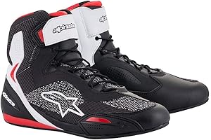 Alpinestars Stella Faster-3-Scarpe da Ginnastica, Colore: Nero/Gun Metal Diva Pink, Abbigliamento da Moto Donna, 40 EU
