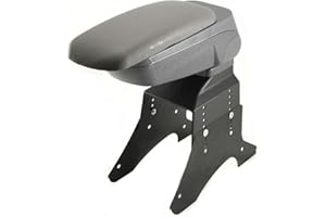 CARJOY Accoudoir Voiture Universel Central Gris