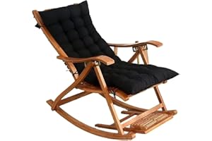 Morkite Garden Furniture Cushion Coussin Dossier pour Chaise Longue Siège Coussin de Chaise de Jardin Coussin Salon de Jardin Exterieur Bain de Soleil Rocking Chair Relaxing Mat