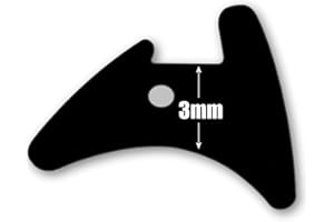 GB DIY STORE uPVC Window & Door Gasket Seal Double Glazing Wedge Rubber Repair Seal W025 Black 3mm (Per Metre)