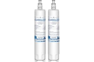 Clarifilter 847200 Cartucho de filtro de agua del frigorífico compatible con Fisher & Paykel 847200; RF605QDUVX1; RS9120W Activesmart Integrated; RS90A RS36 RF522ADUX5; RF610 RF605Q RS9120 RF522 (2)