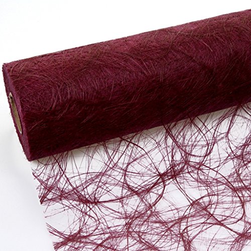 Sizoweb Tischband bordeaux 20 cm Rolle 25 Meter 64 011-R