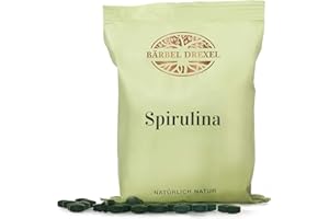 Spirulina Presslinge, 650 Tabletten hochdosiert ohne unnötige Zusätze. Mineralstoffe, Aminosäuren, Proteine, Beta-Carotin, Vi