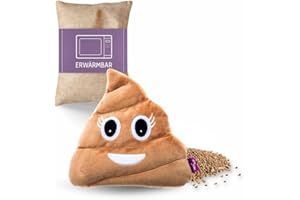 Habibi Plush Premium - 1803 - Bouillotte Potty avec coussin de grains amovible - Chauffe au micro-onde/four