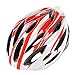 Produktbild LEvifun Carbon Fahrradhelm Fahrrad Helme Schlittschuh Radsport Radfahren Helme Mountainbike Rennrad Fahrrad Leicht (Rot)