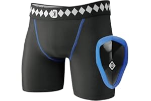 Diamond MMA Compression brief system and protective cup guard for athletes with integrated jockstrap