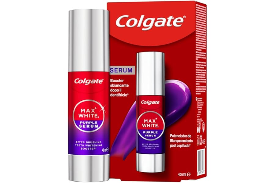 Colgate Max White Purple Serum Whitening Booster 40 ml