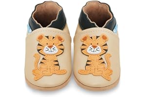 JUICY BUMBLES YIHAKIDS miękkie, skórzane buty do nauki chodzenia, buty do raczkowania, kapcie niemowlęce z zamszową podeszwą dla chłopców i dziewczynek