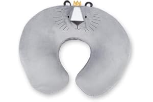 Chicco Boppy 04079903300000 - Edición limitada Royal Lion - Cojín De Lactancia, Unisex, plata