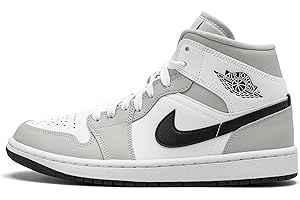 NIKE Jordan 1 Mid Mujer Gris Niebla Edición Limitada BQ6472-015