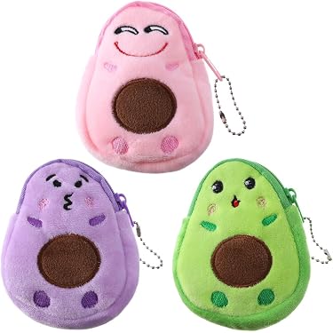 GALPADA 3pezzi Portamonete Mini Rosa Portamonete Per Monete - 9