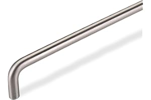 SOTECH Poignée en forme d'étrier BG03e ACIER INOXYDABLE RÉEL massif Ø 10 mm/BA 192 mm/Poignée de meuble Poignée de cuisine