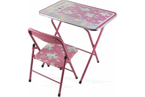 Galileo Casa Set Bimbo Tavolo+Sedia 60x40xh50 unicorni