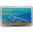Watsons Dental Floss Round Thread SHRED RESISENT Wide Bow 50 Picks