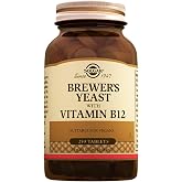Solgar Brewers Yeast With Vitamin B12, 250 Tablet