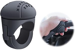 MIMZEMAMZ Manopola Volante Spinner Pomello Universale - Maniglia di Alimentazione, Adatta per Auto, Camion, Carrello Elevatore, Tosaerba, Trattore, Barca, Carrello da Golf, Sfera Volante